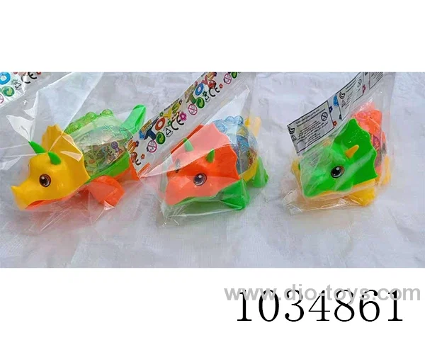 pull line dinosaur with light  in opp bag