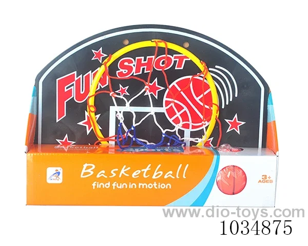 Basketball board in display box