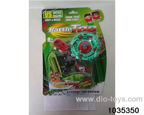 7cm Alloy gyro (6 mixed) in Blister card