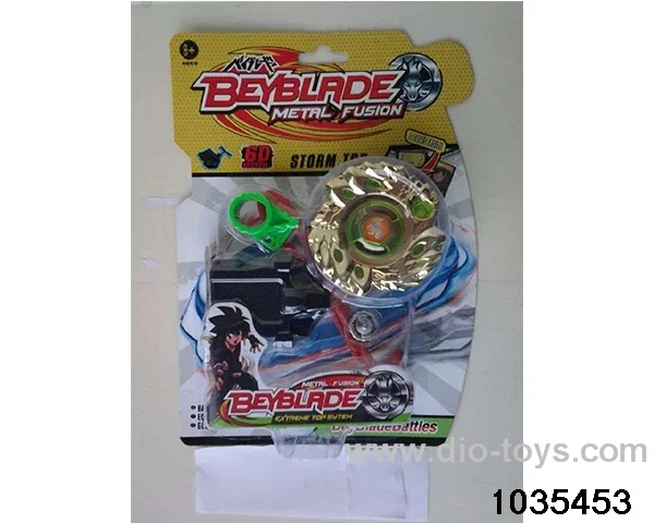7CM Alloy Lighted Musical Gyro (6 Mixed) in Blister card
