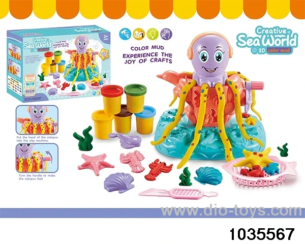 submarine world in color box