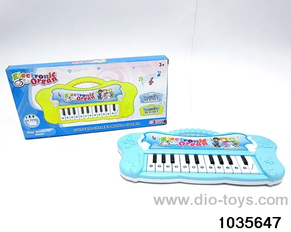 electronic keyboard in color box
