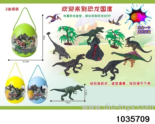 Dinosaur Set in bottle