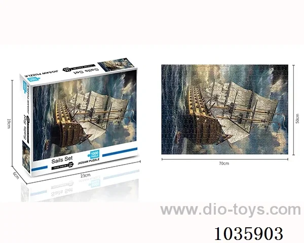 1000pcs puzzle in BOX