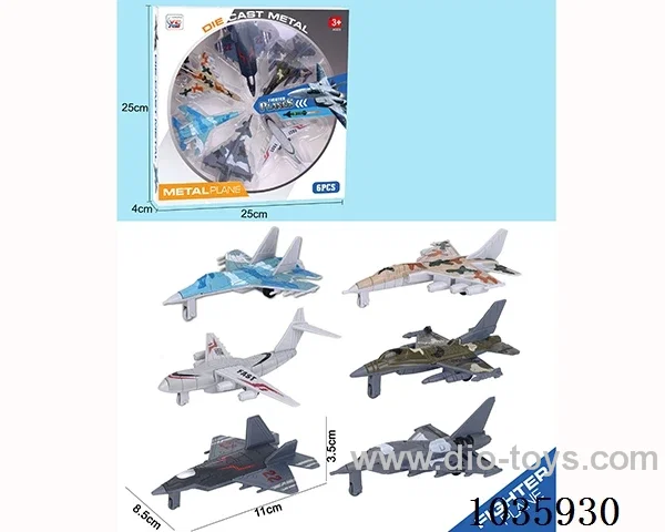 alloy aircraft in Window box