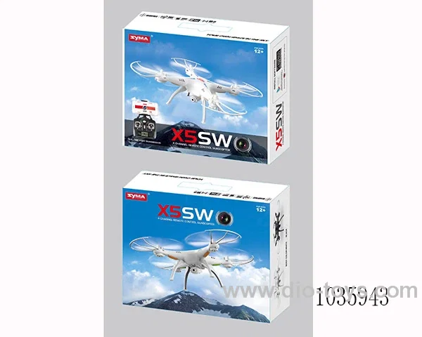 four axis RC aircraft  in color box