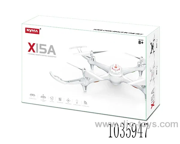 2.4G four axis RC aircraft 2color mixed loading  in color box
