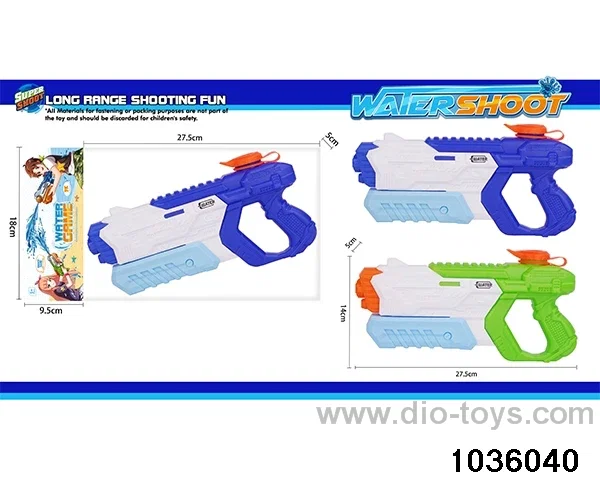 water gun in PP bag with header