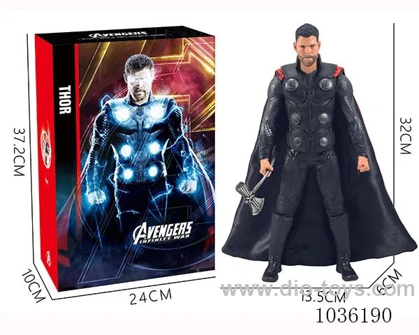 33CM The Avengers in color box
