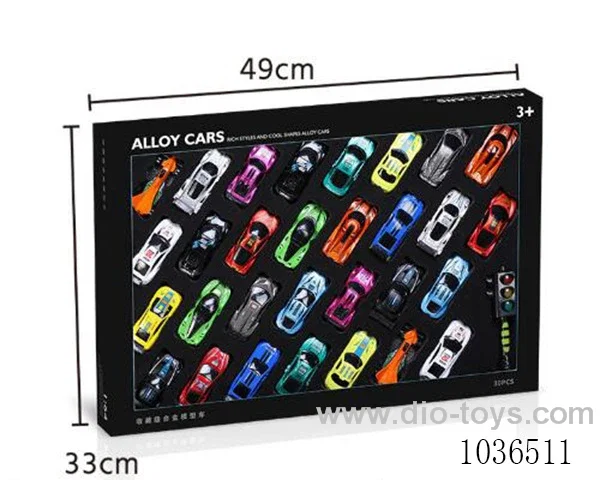 1:64 30pcs alloy car in Gilf box