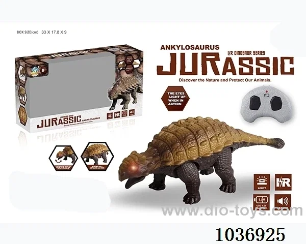 Infrared RC dinosaur in window box