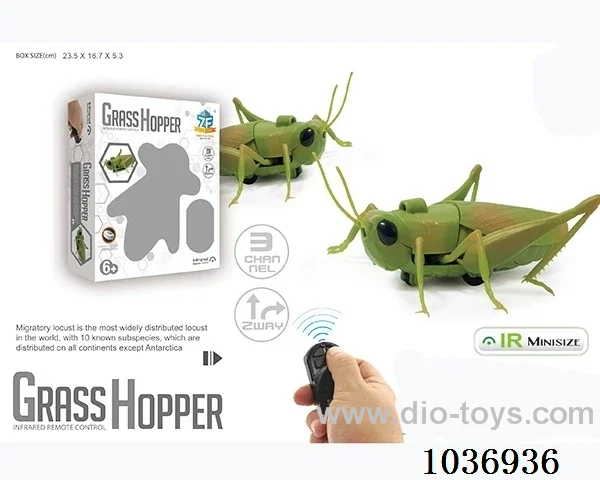 Grasshopper infra-red in window box