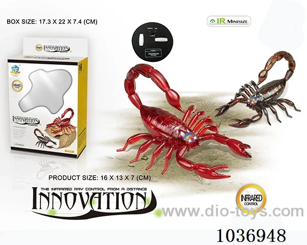 RC scorpion 2color mixed loading in window box
