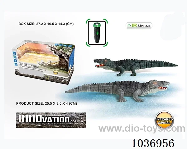 RC crocodile 2color mixed loading  in window box