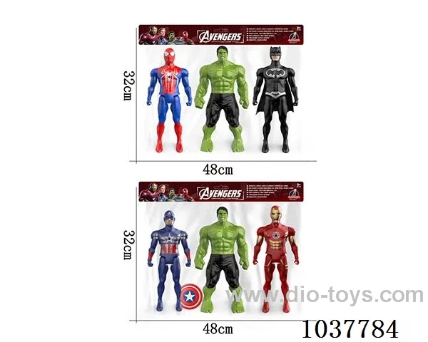 27cm 3pcs The Avengers