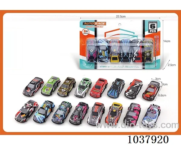 free wheel car in blister card