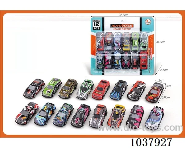 free wheel car in blister card