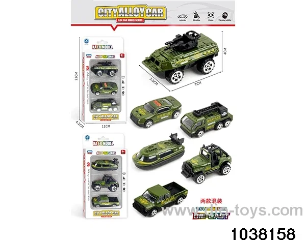 Alloy cars in window box