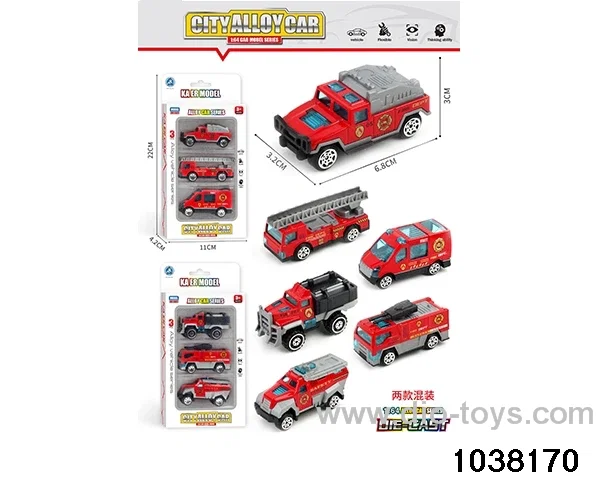 Alloy cars in window box