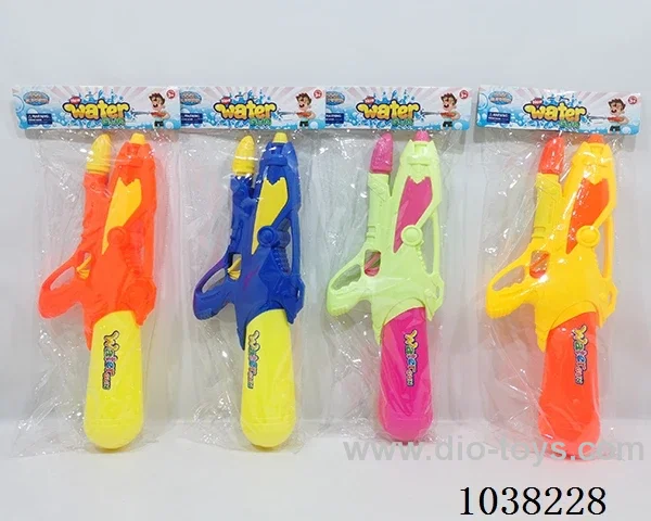 water gun  in pe bag with header