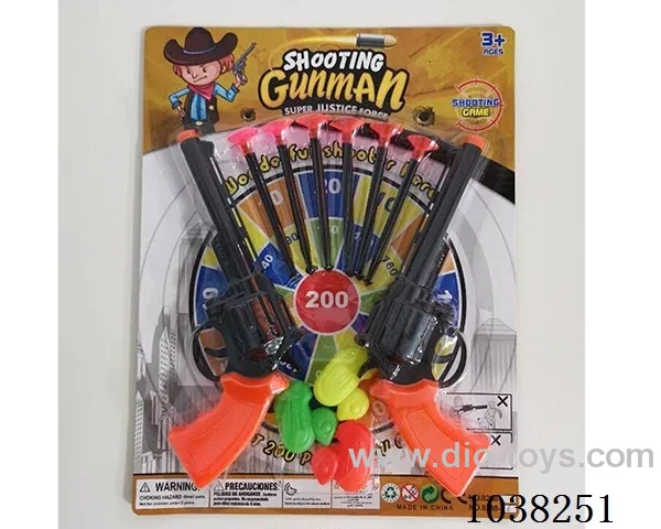 soft bullet gun in blister card