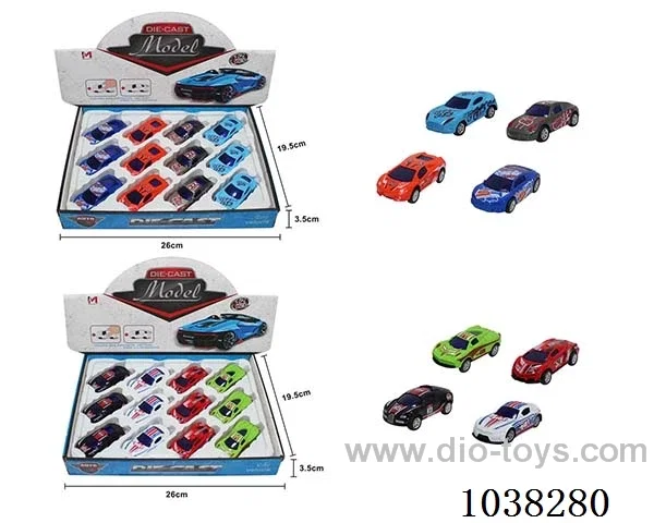 1:64 alloy car 8sets mixed loading  in Display box
