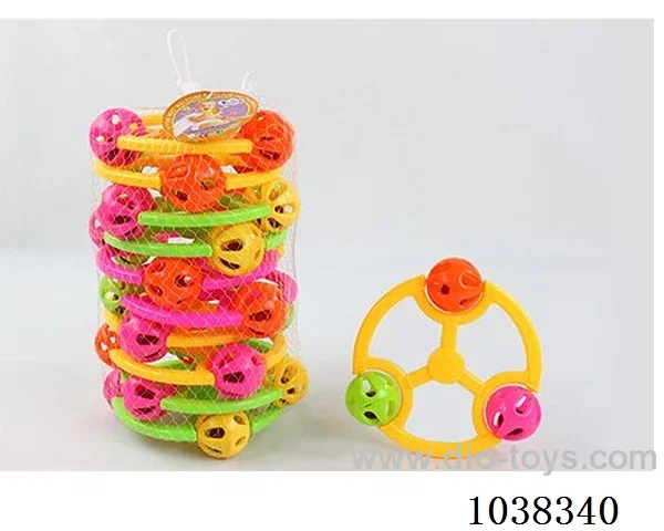 10pcs rattles   in Net bag
