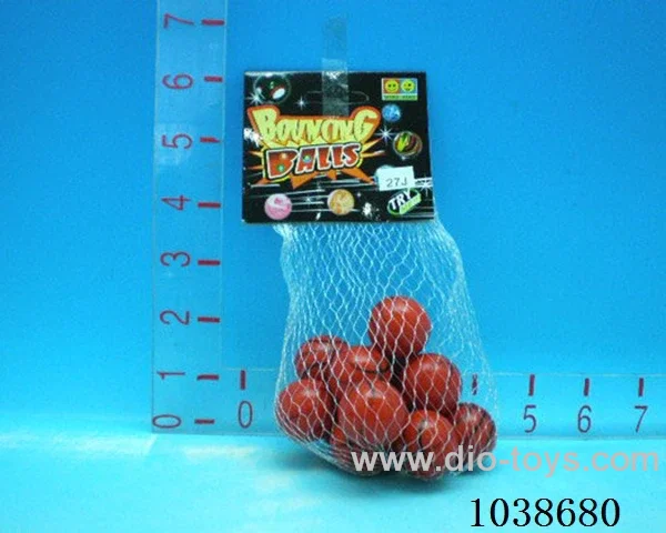 12pcsBouncy ball in Net bag