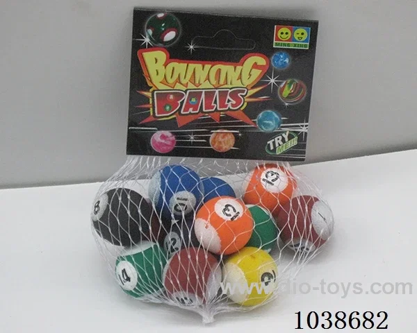 12pcsBouncy ball in Net bag