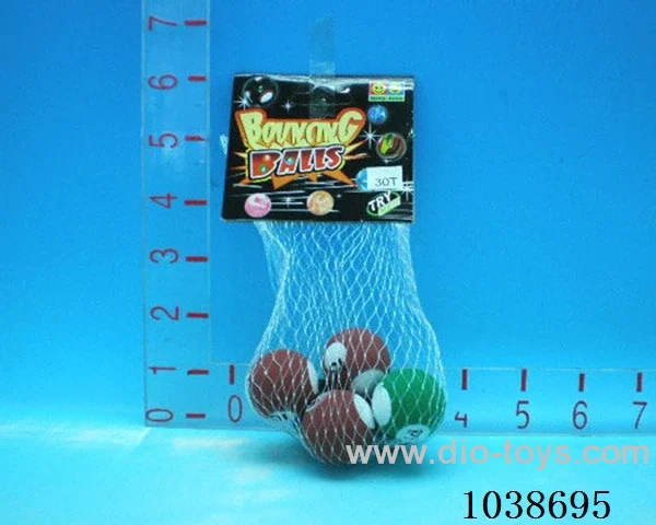 6pcsBouncy ball in Net bag