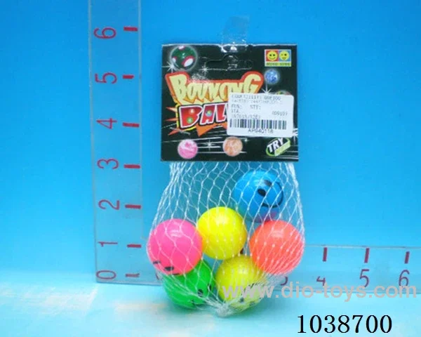 6pcsBouncy ball in Net bag