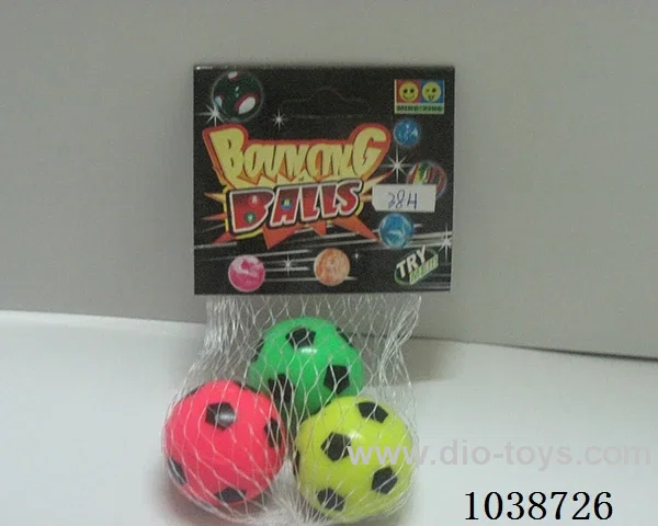 3pcsBouncy ball in Net bag