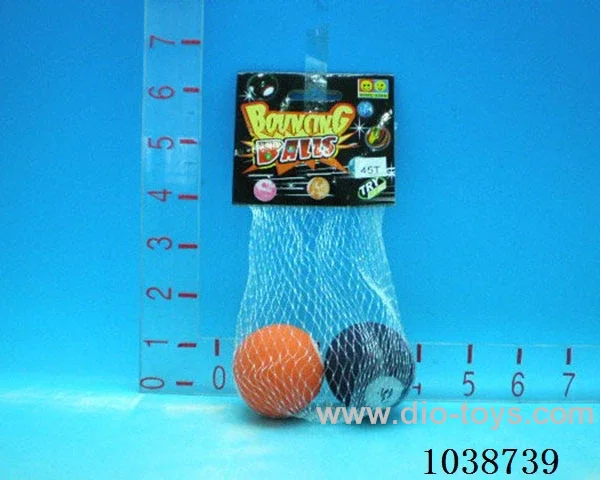 2pcsBouncy ball in Net bag