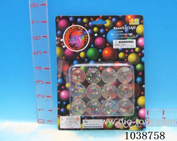 12pcsBouncy ball in blister