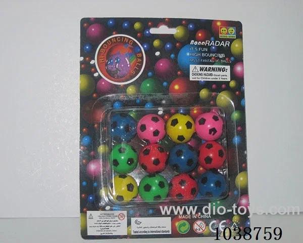 12pcsBouncy ball in blister