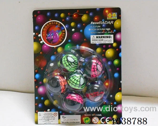 6pcsBouncy ball in blister