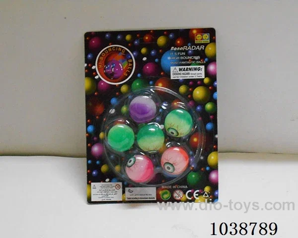 6pcsBouncy ball in blister