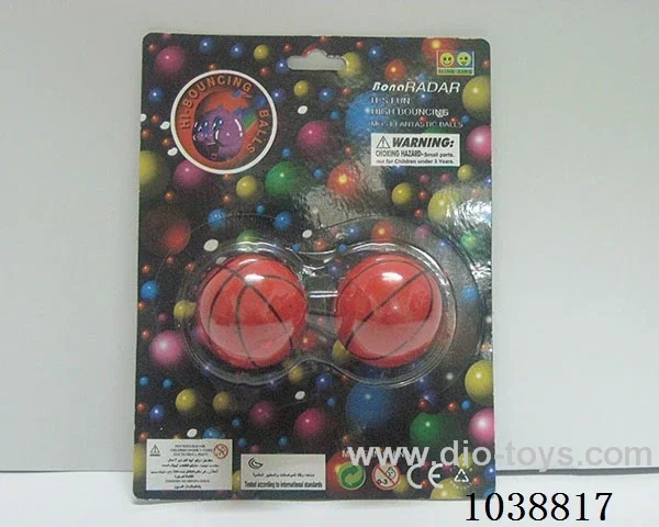 2pcsBouncy ball in blister