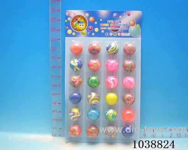 24pcsBouncy ball in blister