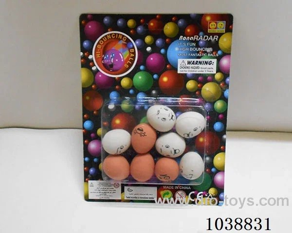 9pcsBouncy ball in blister