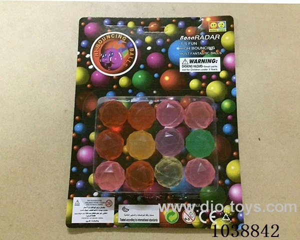 12pcsBouncy ball in blister
