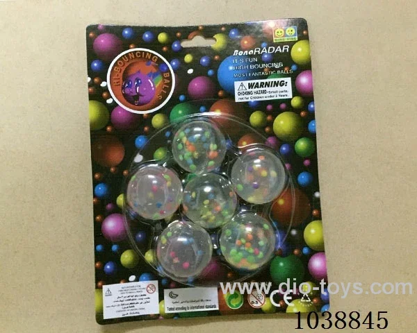 6pcsBouncy ball in blister