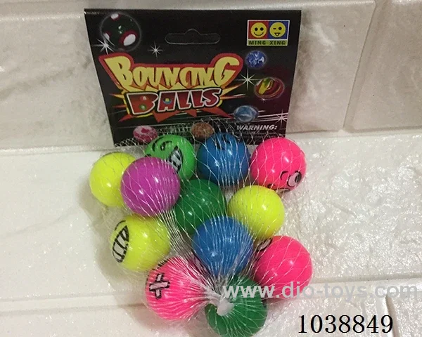 12pcsBouncy ball in Net bag