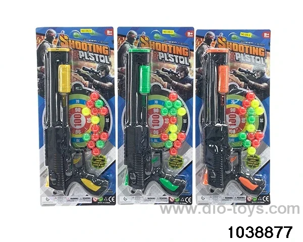 Table tennis gun+14 small balls in Blister card