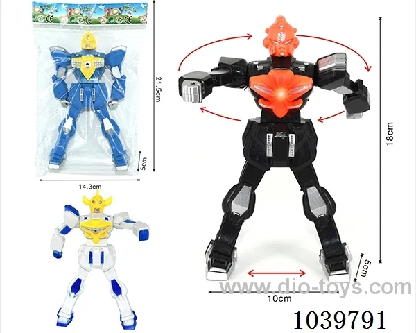 Robot with light & Rotating 2sets mixed loading