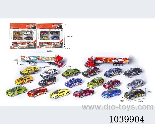 free wheel alloy car  in window box