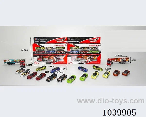 free wheel alloy car  in window box