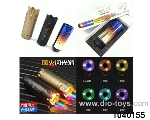 Water bullet gun in paper box