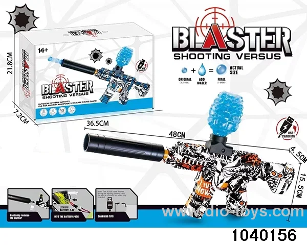 Water bullet gun in color box