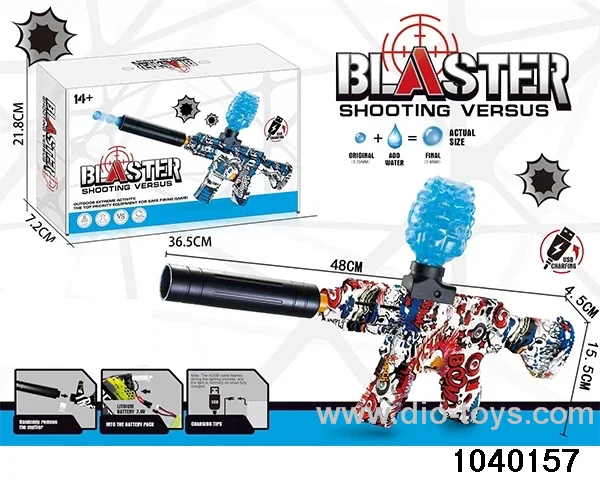 Water bullet gun in color box